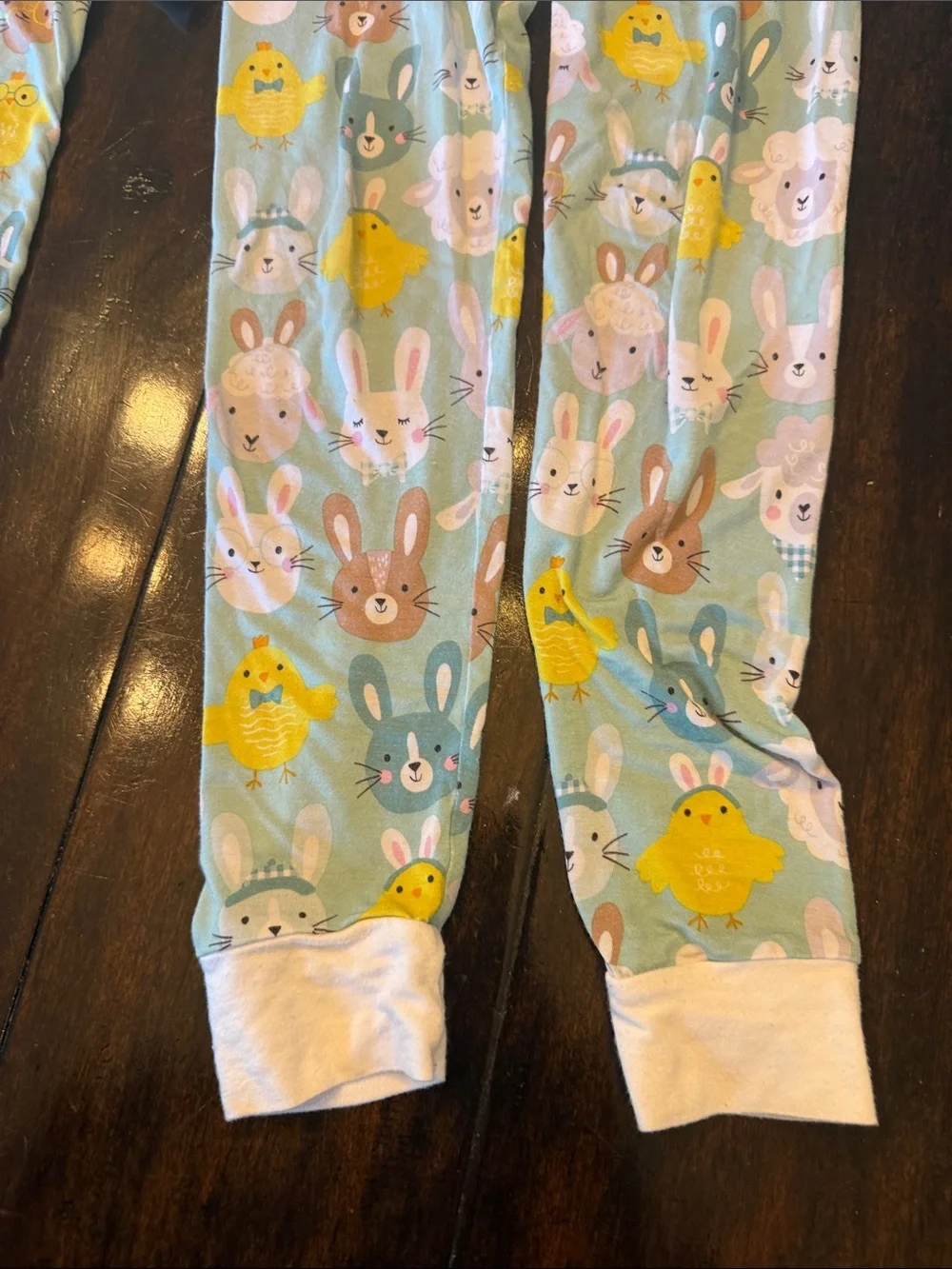 Little Sleepies Blue Bunny & Chick Pajama Set